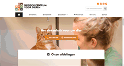 Desktop Screenshot of mcvoordieren.nl