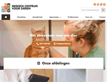Tablet Screenshot of mcvoordieren.nl